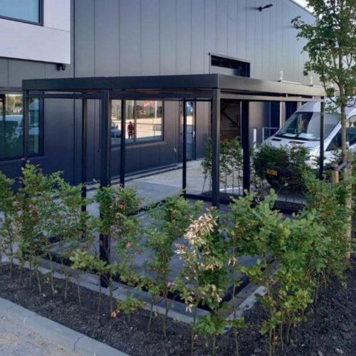 Rookoverkapping Myla 203 Rookruimte voor buiten 3x4m bij bedrijfspand